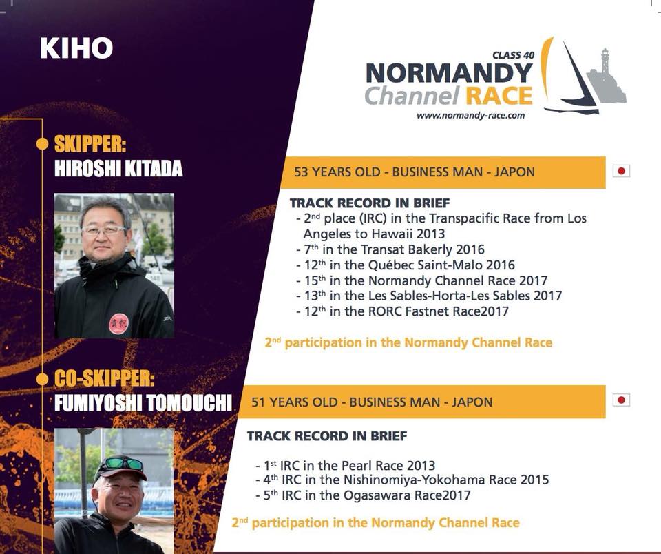 今期初レースはNCR（NormandyChannelRace）