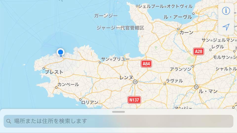 ノルマンディーにむけ回航開始 貴帆通信